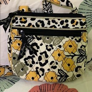 Vera Bradley go wild crossbody organizer purse